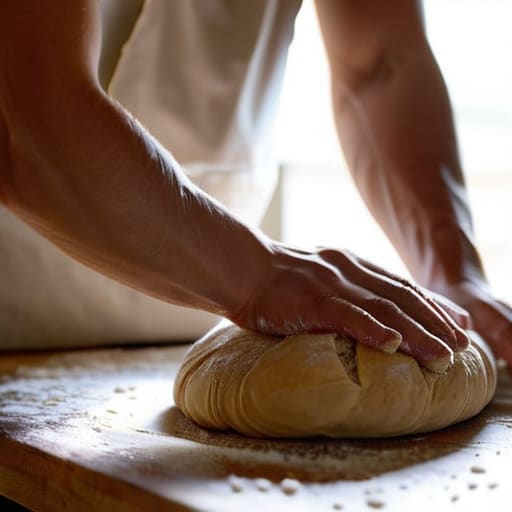 Kneading dough: Trust Your Hands, Not the Clock.