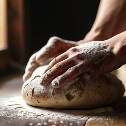 Common mistakes when kneading bread dough.