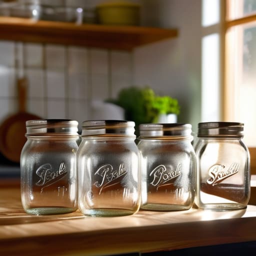 Learning how to sterilise jars properly.